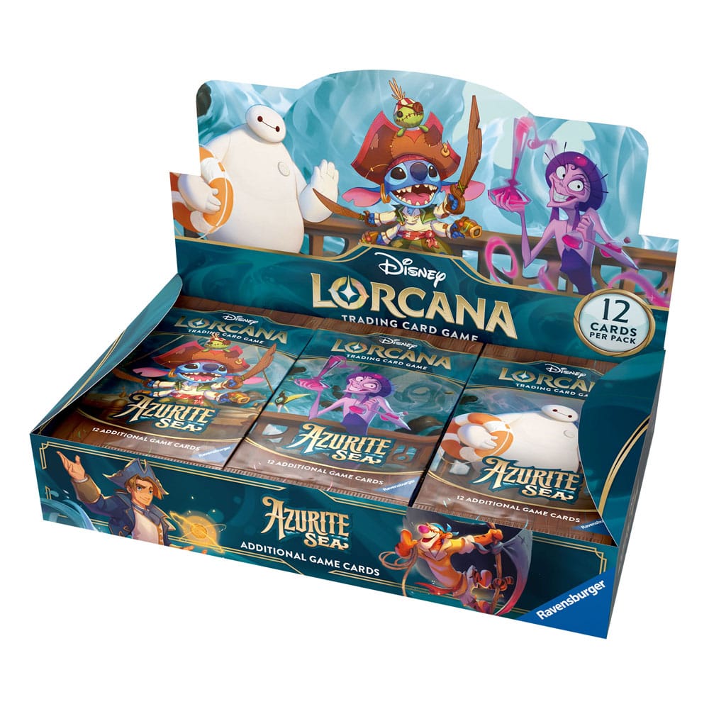 Disney Lorcana TCG Azurite Sea Booster Display (24) - English Edition Ravensburger