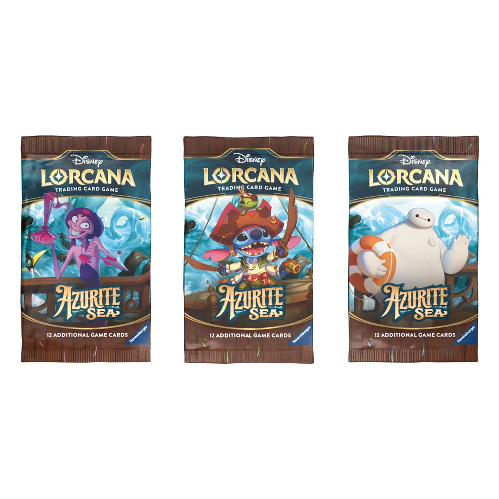 Disney Lorcana TCG Azurite Sea Booster Display (24) - English Edition Ravensburger