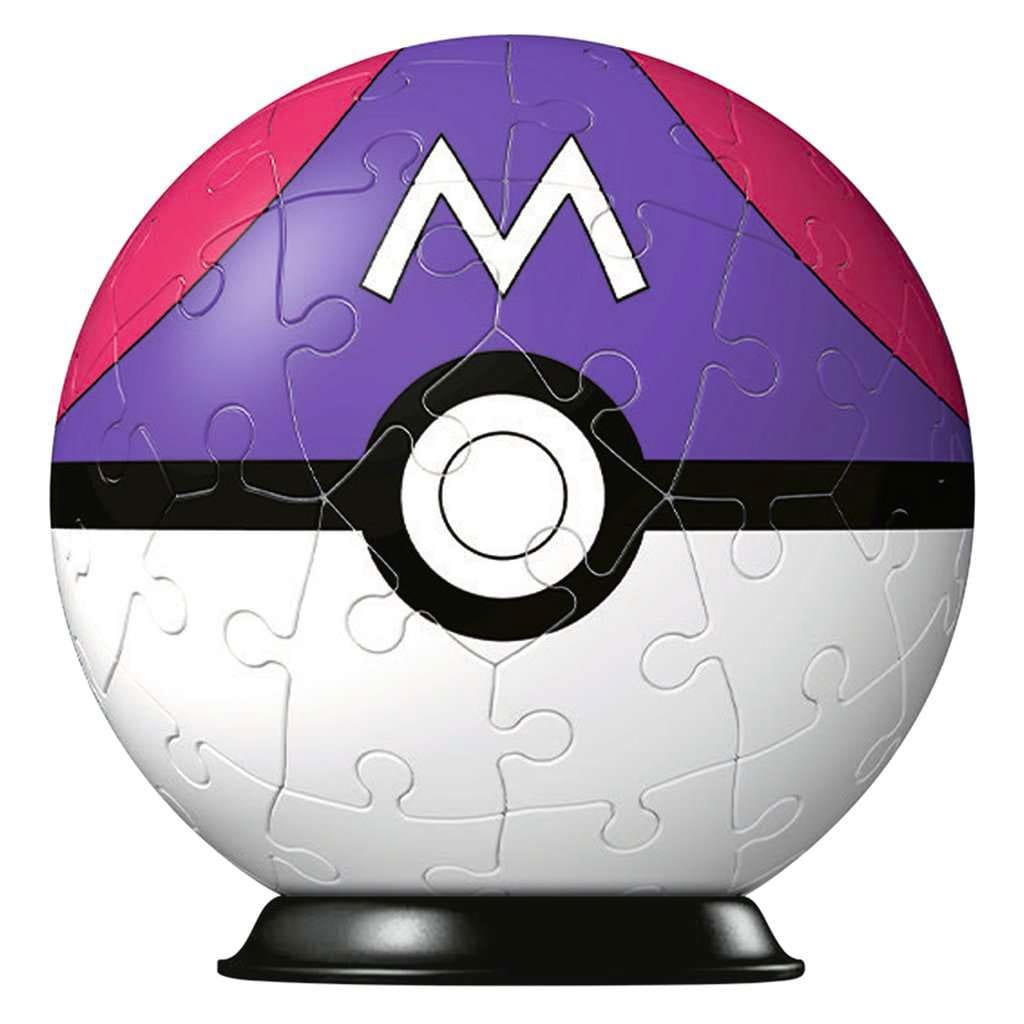 Pokémon 3D Puzzle Pokéballs: Master Ball (55 bitar) Ravensburger