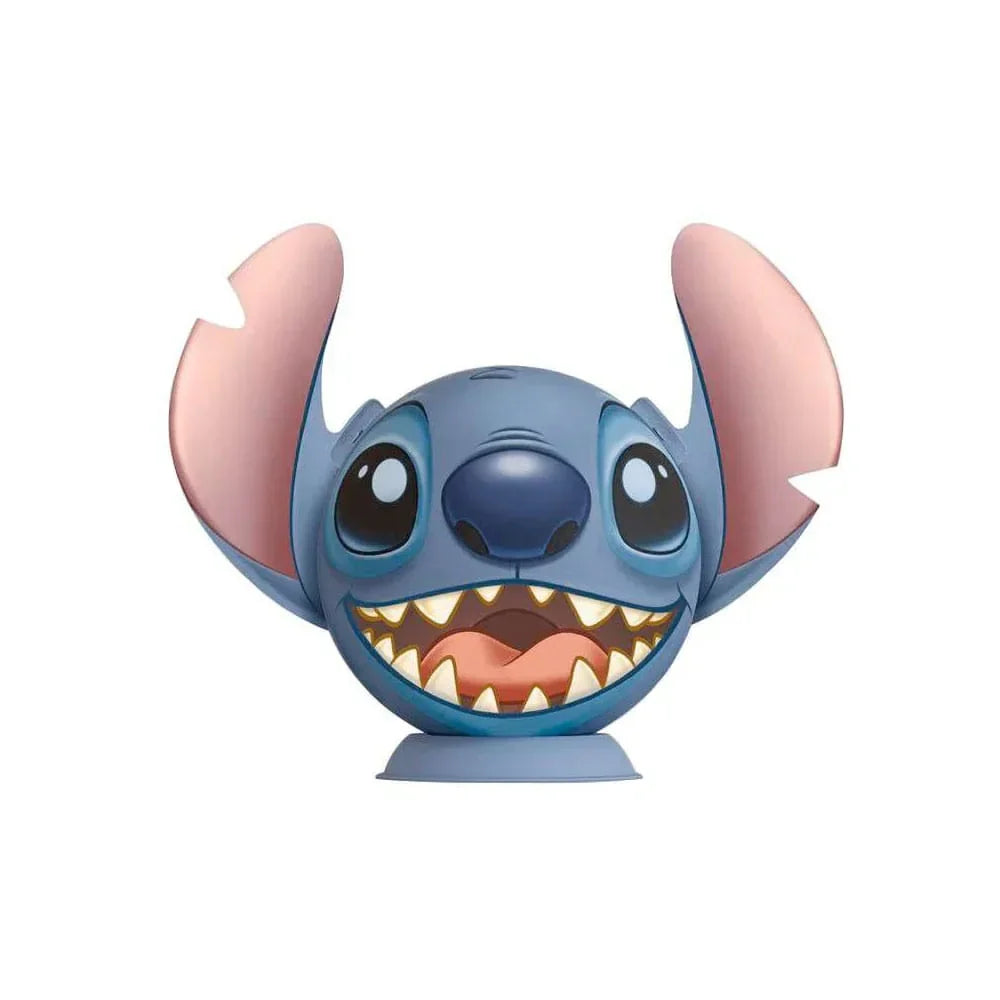 Lilo & Stitch 3D Pusselball med Öron Stitch (77 bitar) Ravensburger