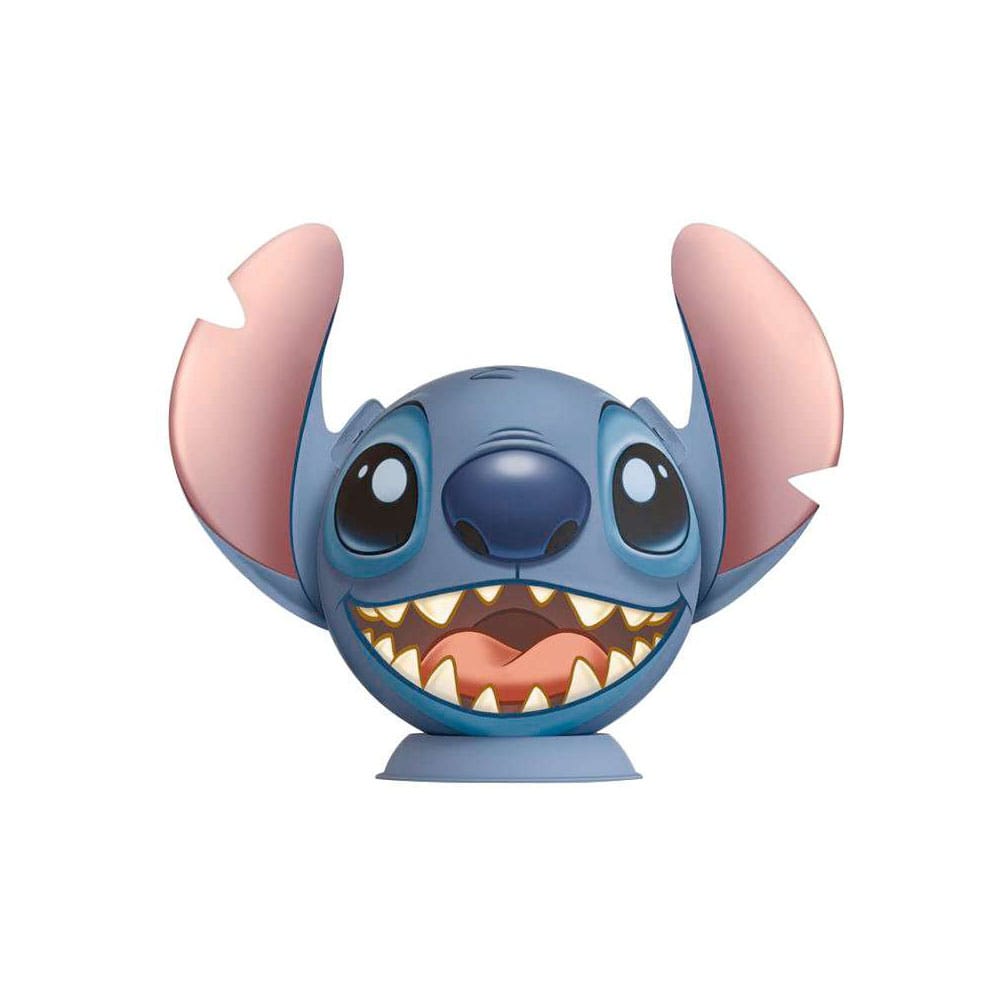 Lilo & Stitch 3D Pusselball med Öron Stitch (77 bitar) Ravensburger
