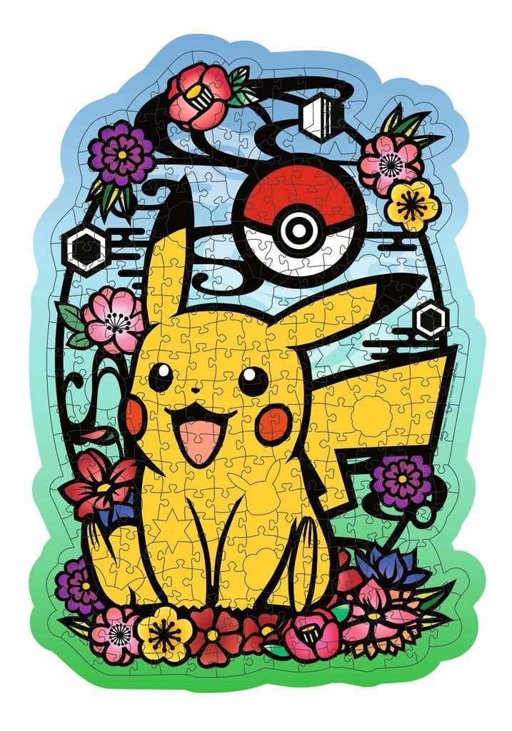Pokémon Trä Pussel Pikachu (300 bitar) Ravensburger