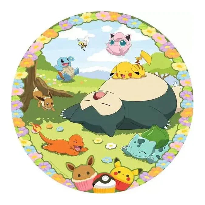 Pokémon Rundt Jigsaw Puzzle Flowery Pokémon (500 bitar) Ravensburger