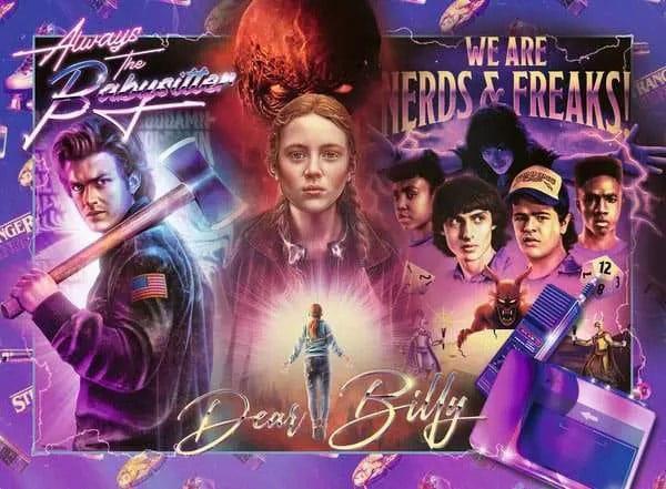 Stranger Things Jigsaw Puzzle Dear Billy (300 bitar) Ravensburger