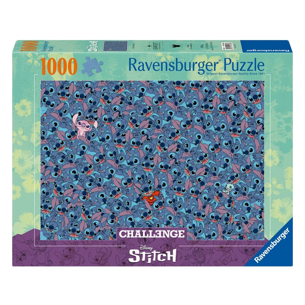 Disney Jigsaw Puzzle Challenge Stitch (1000 bitar) Ravensburger