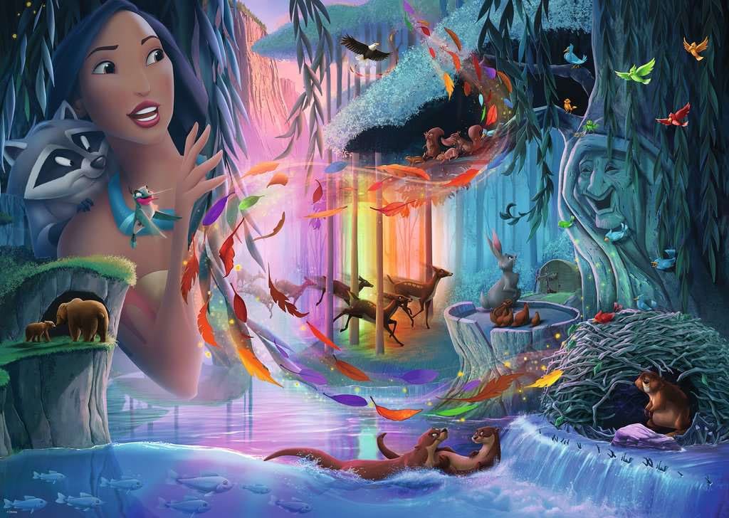 Disney Castle Collection Pussel Pocahontas (1000 bitar) Ravensburger