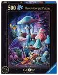 Ravensburger Glow-in-the-Dark Pussel Måneskens Svampar (500 bitar) Ravensburger
