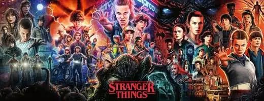 Stranger Things Jigsaw Puzzle - See You On The Other Side (Panorama, 1000 bitar) Ravensburger