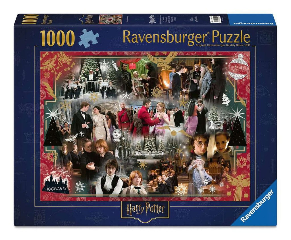 Harry Potter Jigsaw Puzzle - Holidays at Hogwarts (1000 bitar) Ravensburger