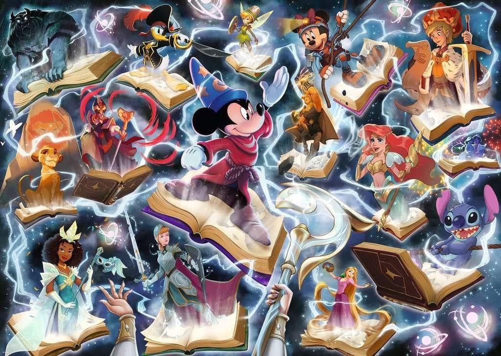 Disney Lorcana Jigsaw Puzzle Glimmers of the Realm: Steel (1000 bitar) Ravensburger
