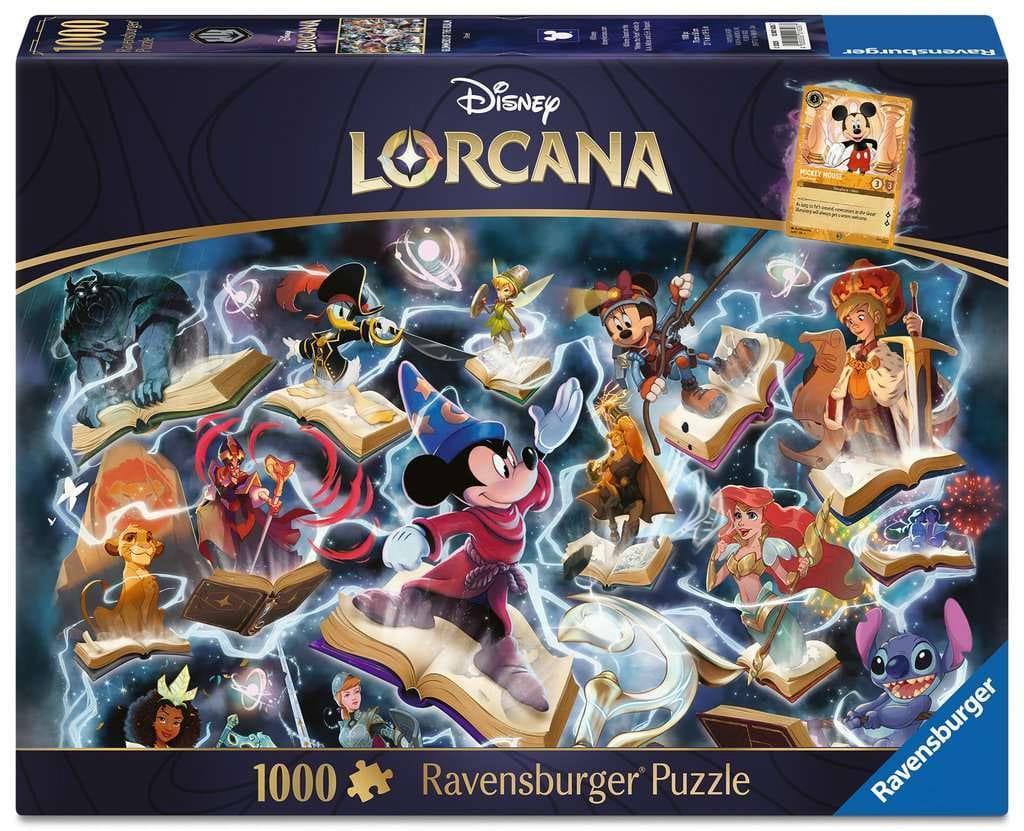 Disney Lorcana Jigsaw Puzzle Glimmers of the Realm: Steel (1000 bitar) Ravensburger