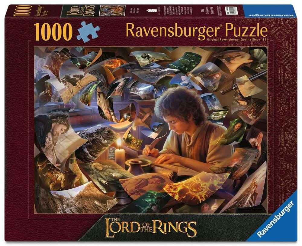 Sagan om Ringen Pussel Frodo's Resa (1000 Bitar)