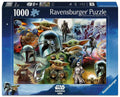 The Mandalorian och Grogu Pussel (1000 Bitar)