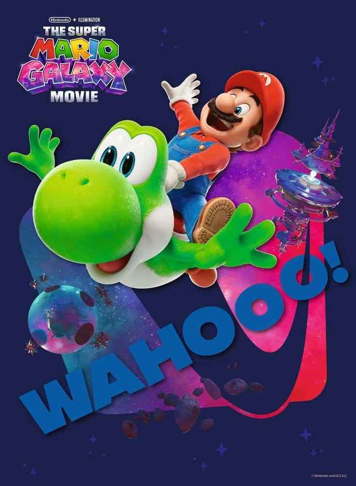 Super Mario Galaxy Filmen Pussel för Barn (150 Bitar XXL)