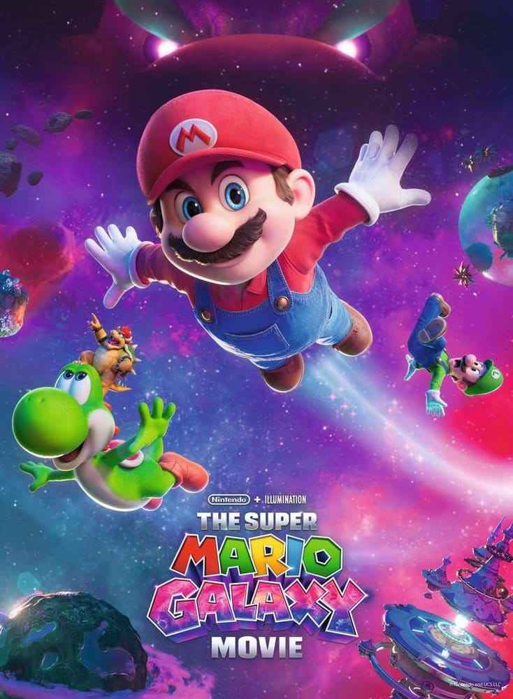 Barnpussel The Super Mario Galaxy-filmen (300 bitar XXL)