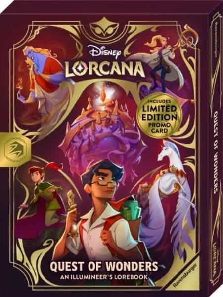 Disney Lorcana TCG Quest of Wonders – En Illumineers Lorebok *Engelsk version*