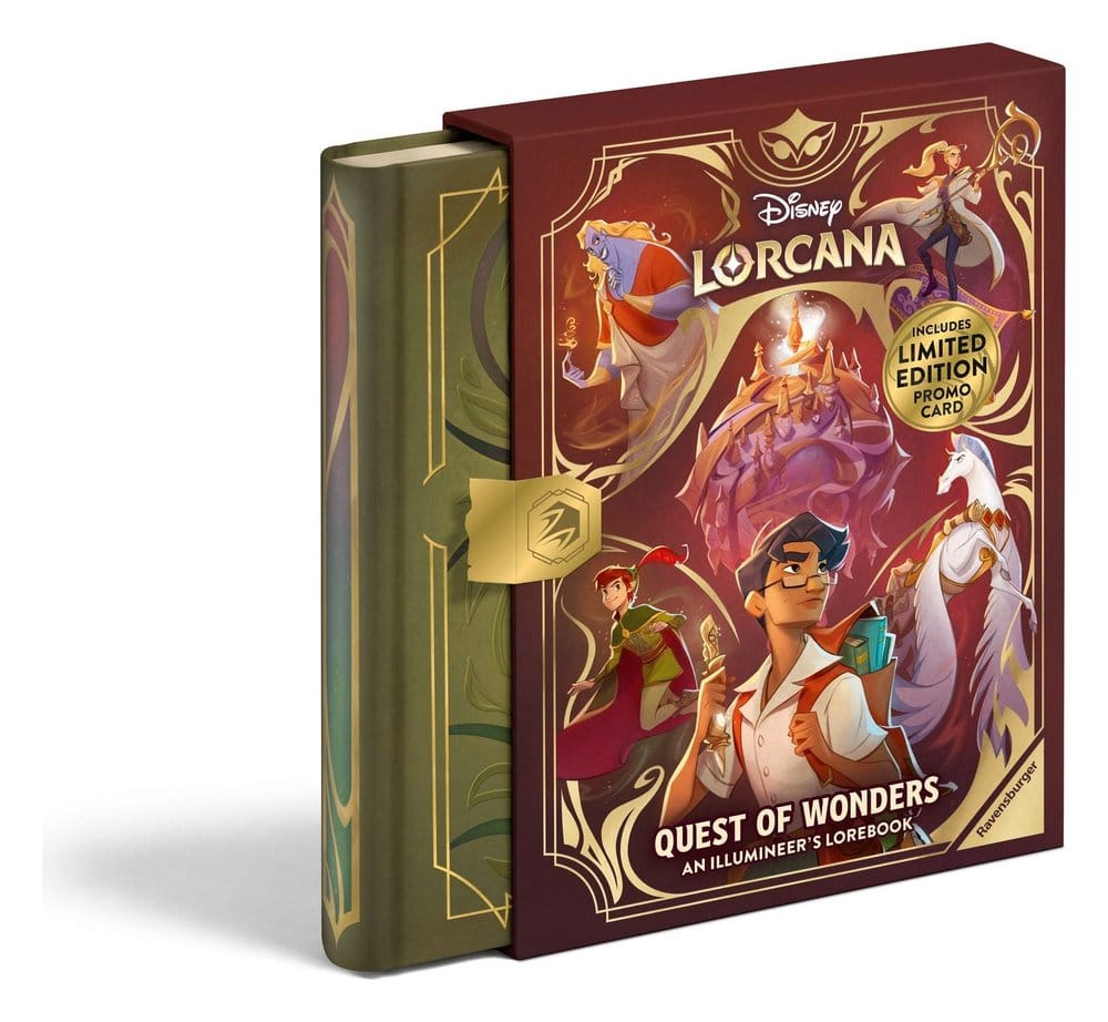Disney Lorcana TCG Quest of Wonders – En Illumineers Lorebok *Engelsk version*