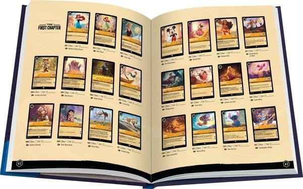 Disney Lorcana TCG Bok Den Officiella Samlarguiden: Set 1-4 *Engelsk Version*