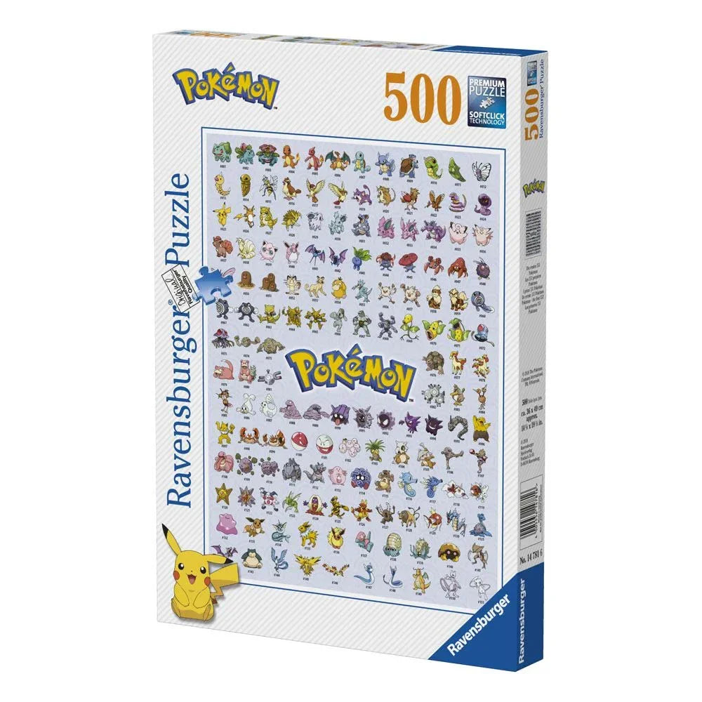Pokémon Pussel med 500 Bitar Ravensburger