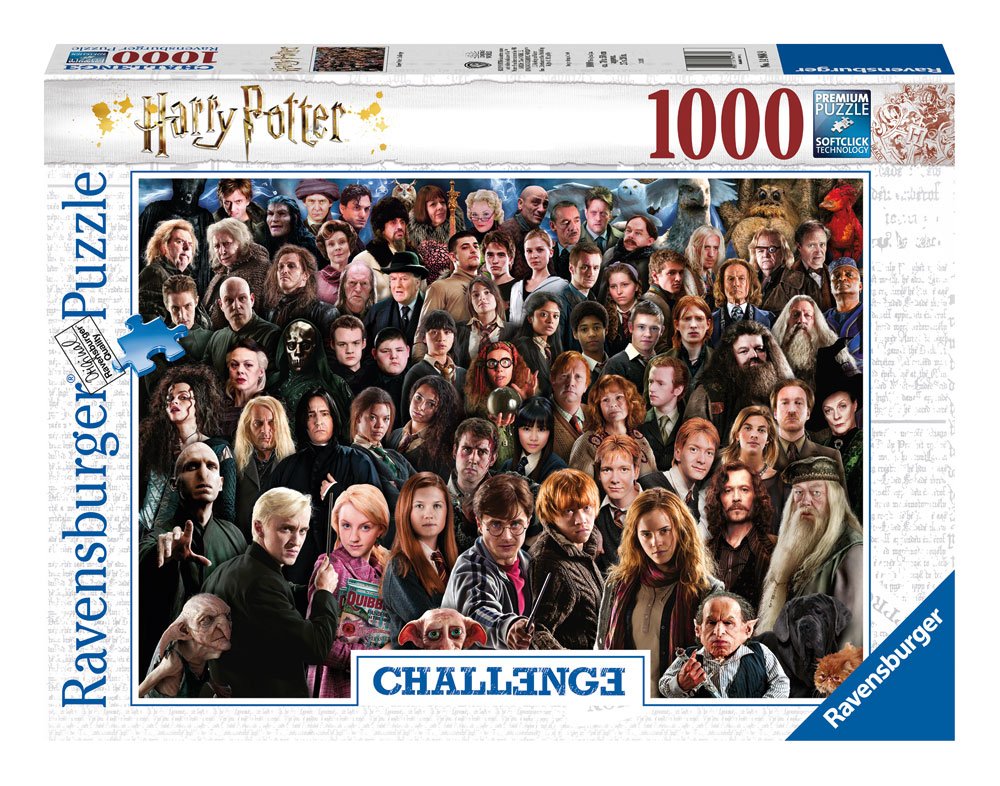 Harry Potter Challenge Jigsaw Puzzle Cast (1000 bitar) Ravensburger