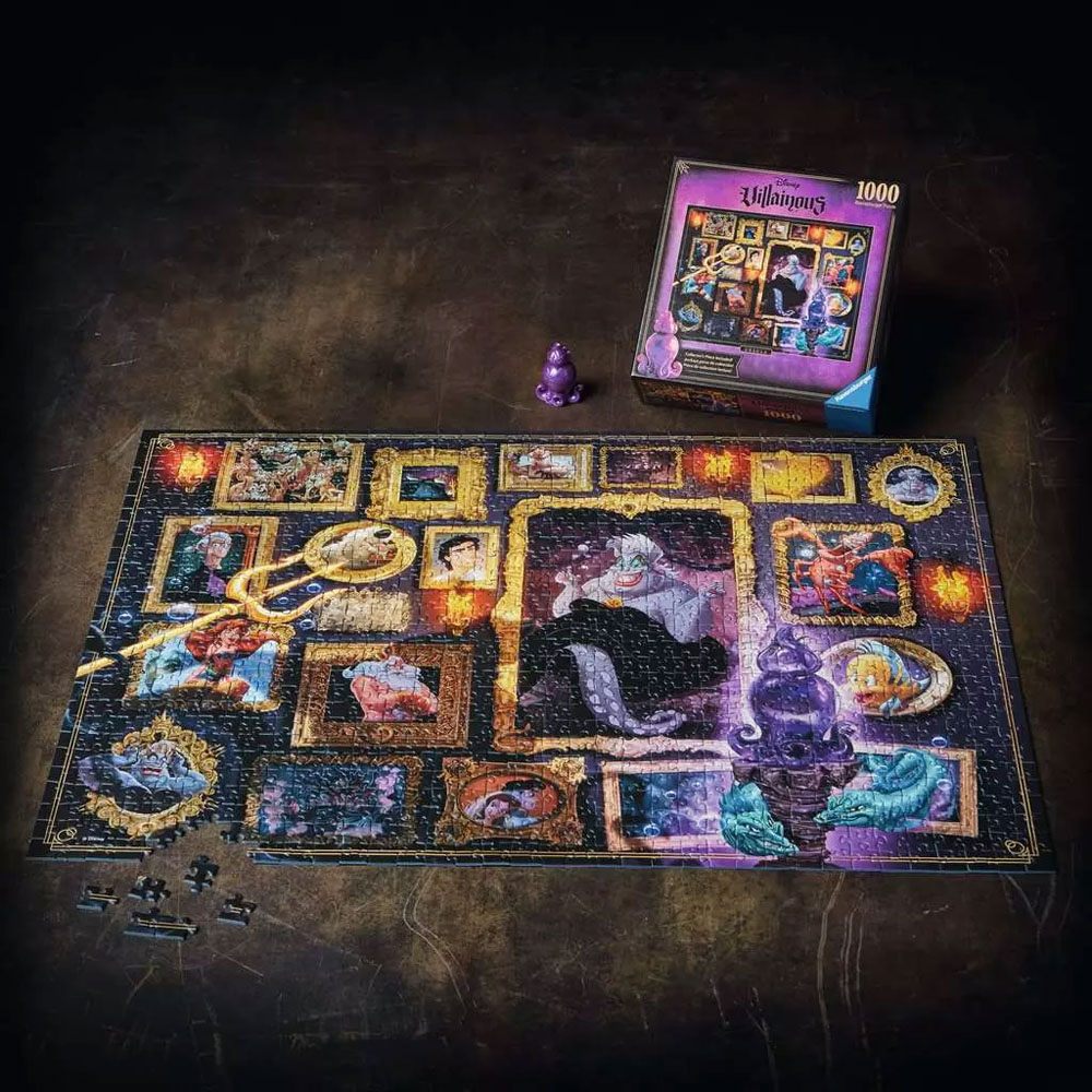 Disney Villainous Jigsaw Puzzle Ursula (1000 bitar) Ravensburger