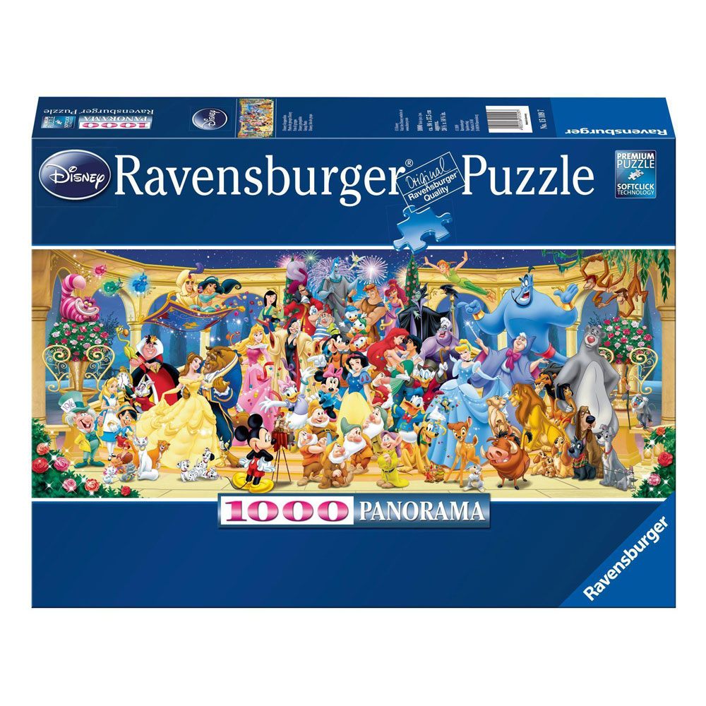Disney Panorama Pussel Gruppfoto (1000 bitar) Ravensburger