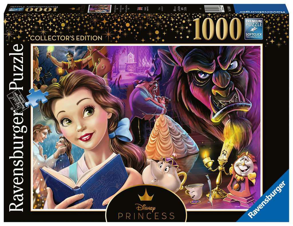 Disney Villainous Jigsaw Puzzle Belle, Disney Princess (1000 bitar) Ravensburger