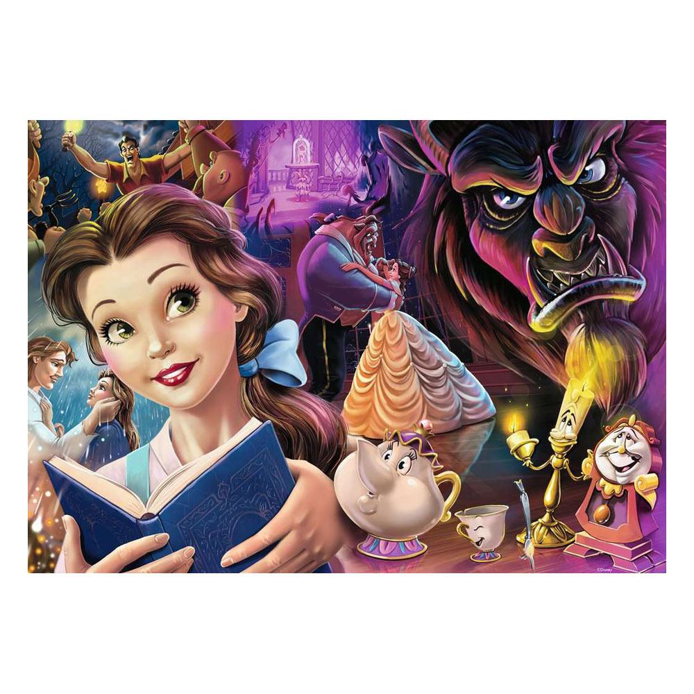 Disney Villainous Jigsaw Puzzle Belle, Disney Princess (1000 bitar) Ravensburger