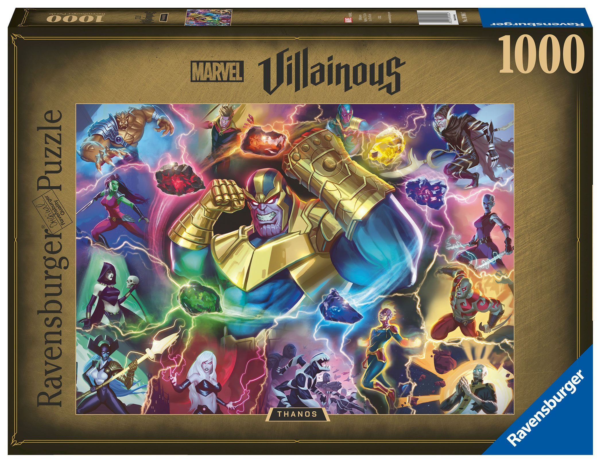 Marvel Villainous Jigsaw Puzzle Thanos (1000 bitar) Ravensburger