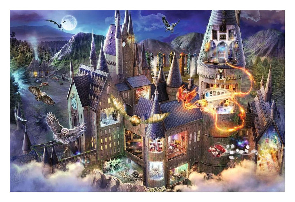 Harry Potter Pussel Hogwarts Interiör (3000 bitar) Ravensburger