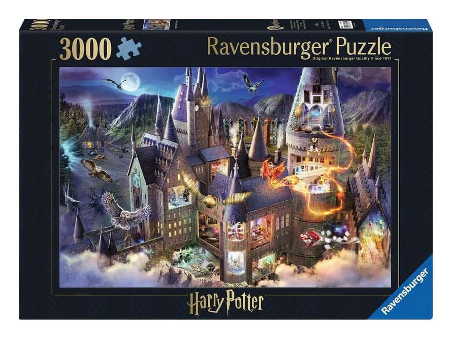 Harry Potter Pussel Hogwarts Interiör (3000 bitar) Ravensburger