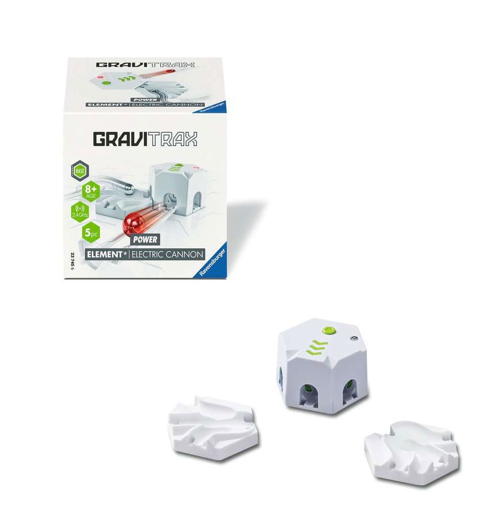 GraviTrax Marmelrulleset med Power Element - Elektrisk Kanon Ravensburger
