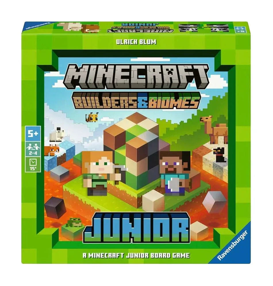 Minecraft Brädspel Builders & Biomes Junior Ravensburger