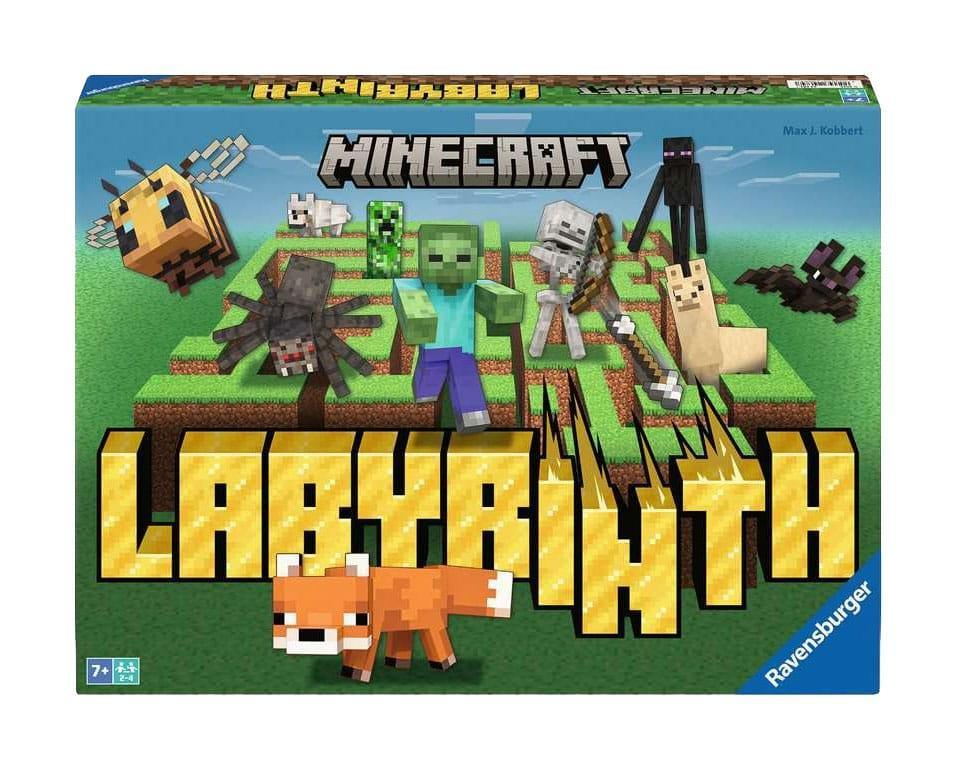 Minecraft Brädspel Labyrint - Äventyr för hela familjen Ravensburger