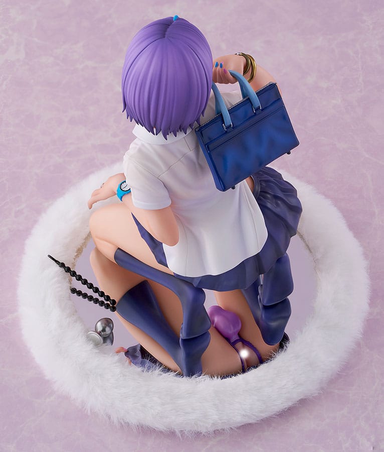 Original Karaktär Okane ga Daisuki Serien Figur 1/6 Toa-kun Illustration av meme50 19 cm Rocket Boy