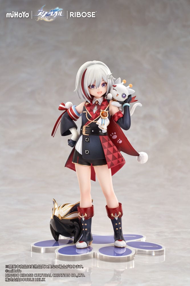 Honkai: Star Rail Rise Up Chibineko Serie PVC Figur Topaz & Numby Ver. 18 cm Ribose