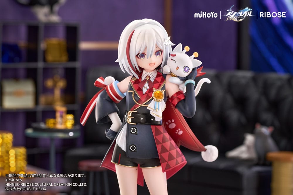 Honkai: Star Rail Rise Up Chibineko Serie PVC Figur Topaz & Numby Ver. 18 cm Ribose