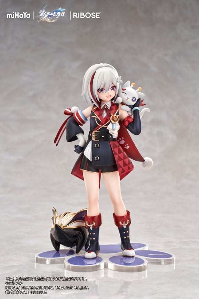 Honkai: Star Rail Rise Up Chibineko Serie PVC Figur Topaz & Numby Ver. 18 cm Ribose