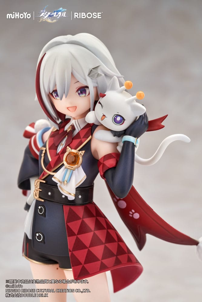 Honkai: Star Rail Rise Up Chibineko Serie PVC Figur Topaz & Numby Ver. 18 cm Ribose
