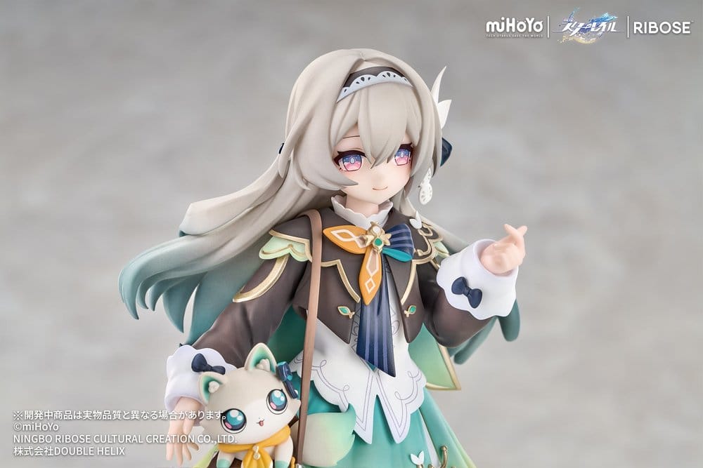 Honkai: Star Rail Rise Up+ Chibi Cat-serien Minifigur Eldsfluga-version, 18 cm