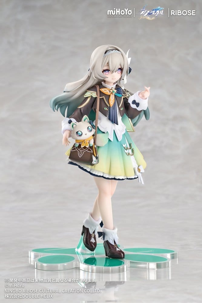 Honkai: Star Rail Rise Up+ Chibi Cat-serien Minifigur Eldsfluga-version, 18 cm