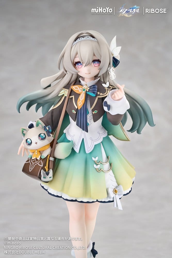 Honkai: Star Rail Rise Up+ Chibi Cat-serien Minifigur Eldsfluga-version, 18 cm