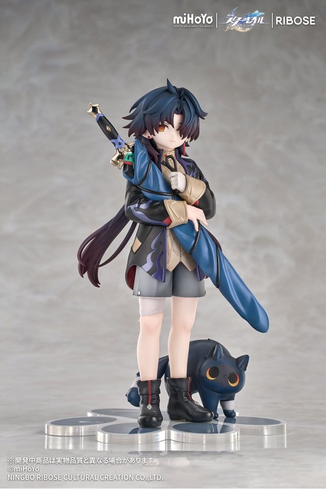 Honkai: Star Rail Rise Up+ Chibi Cat Series chibi-figur Blade Ver. 19 cm