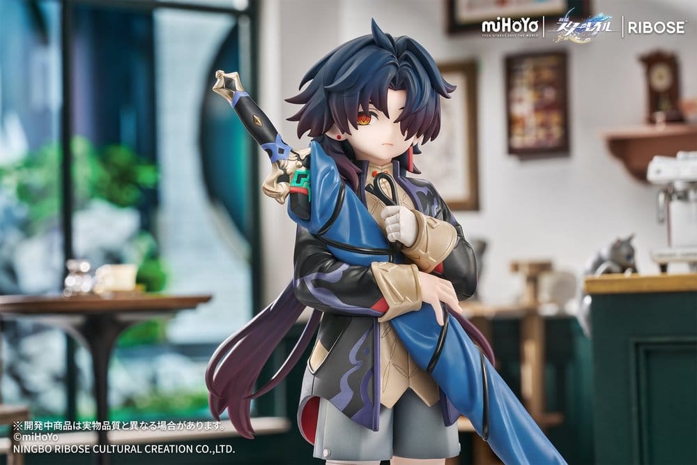 Honkai: Star Rail Rise Up+ Chibi Cat Series chibi-figur Blade Ver. 19 cm