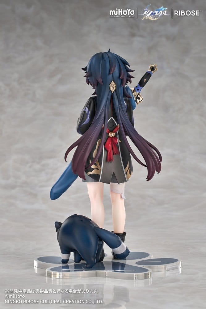 Honkai: Star Rail Rise Up+ Chibi Cat Series chibi-figur Blade Ver. 19 cm
