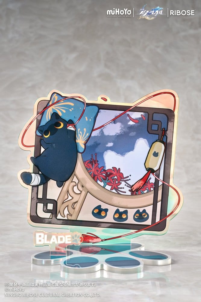 Honkai: Star Rail Rise Up+ Chibi Cat Series chibi-figur Blade Ver. 19 cm