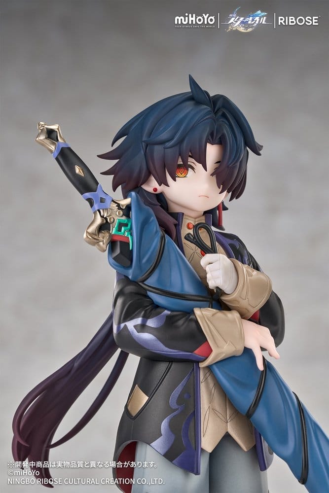 Honkai: Star Rail Rise Up+ Chibi Cat Series chibi-figur Blade Ver. 19 cm