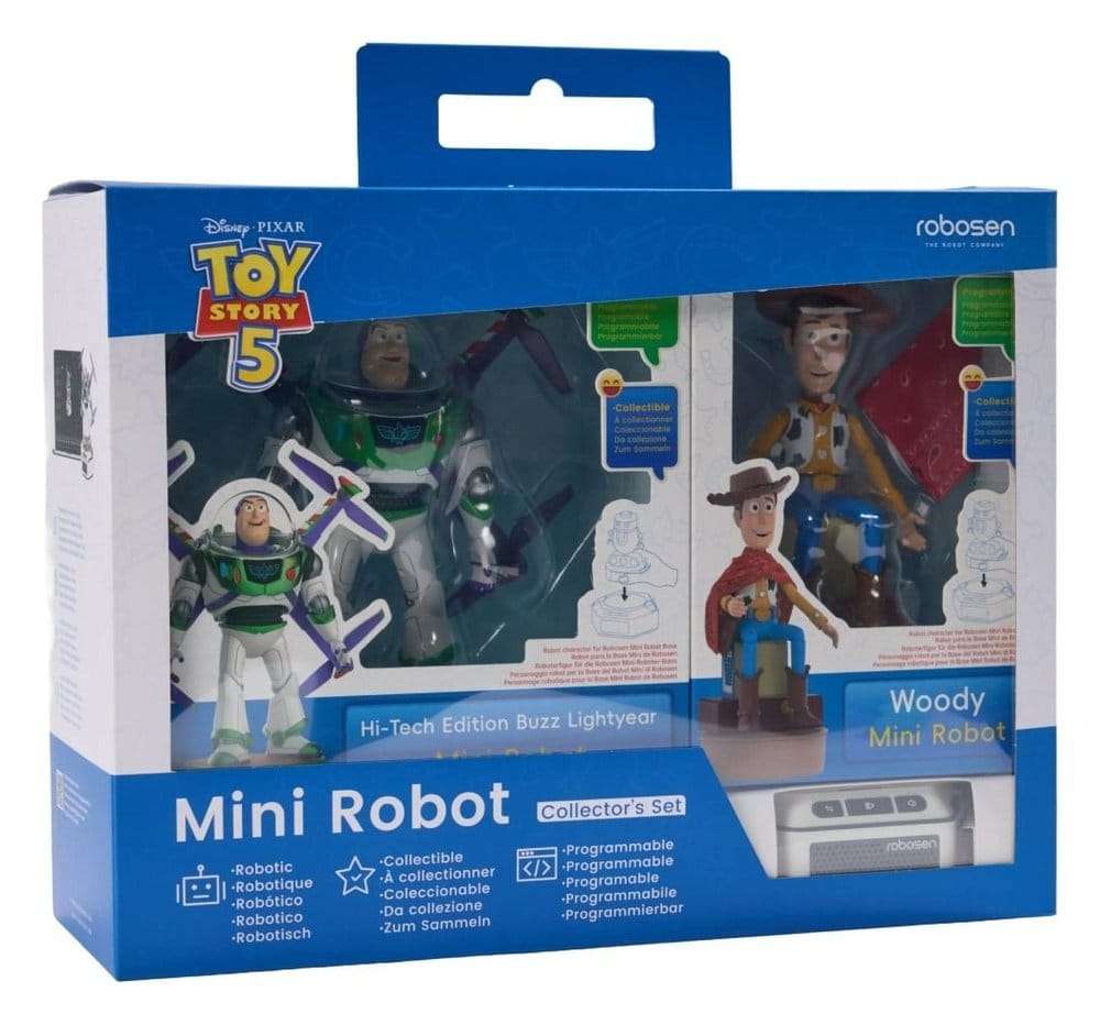 Disney interaktivt robotset Toy Story 5 - Buzz Lightyear & Woody (Hi-Tech Edition) *Engelsk version*