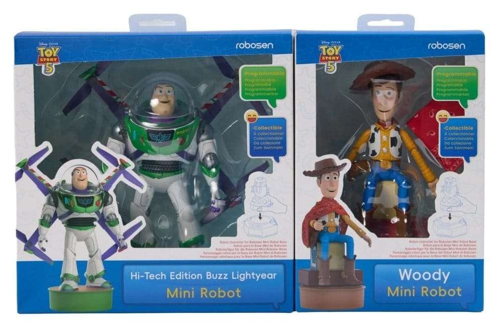 Disney interaktivt robotset Toy Story 5 - Buzz Lightyear & Woody (Hi-Tech Edition) *Engelsk version*