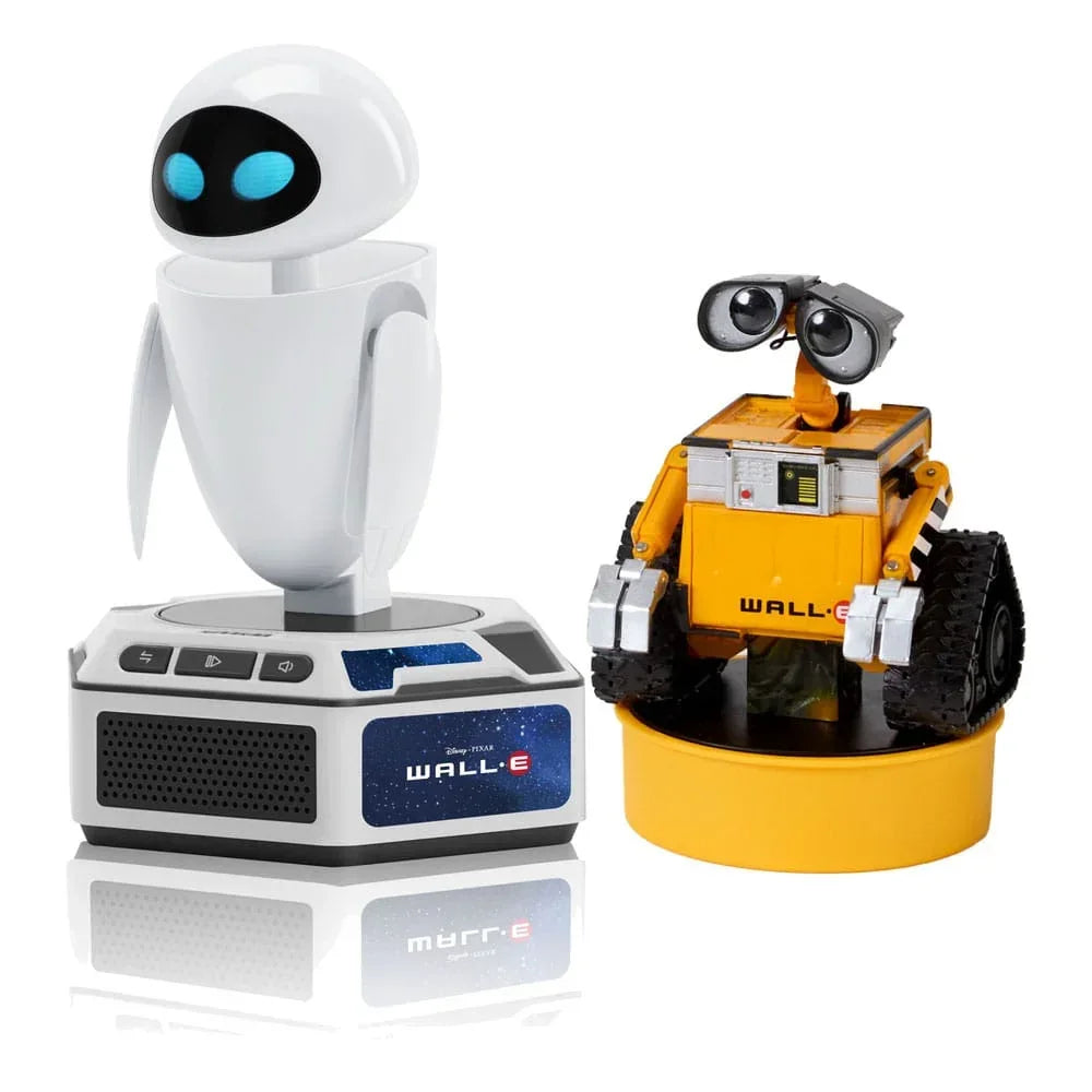 Wall-E Interaktiva Mini Robotar 2-Pack: Wall-E & Eve - Engelsk Version Robosen